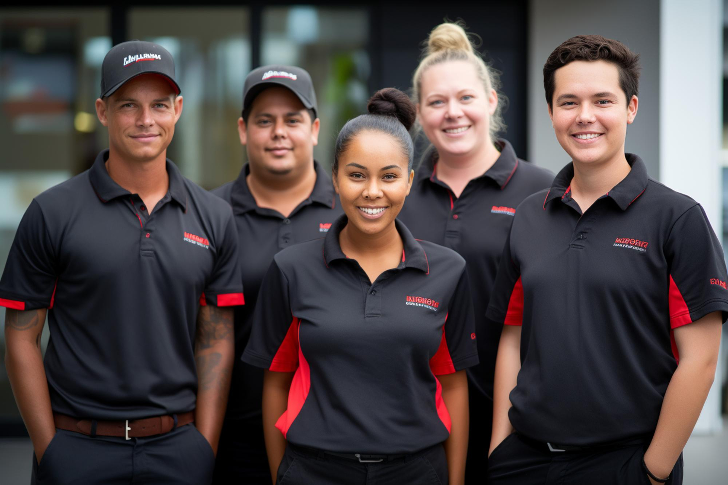 custom embroidered uniform